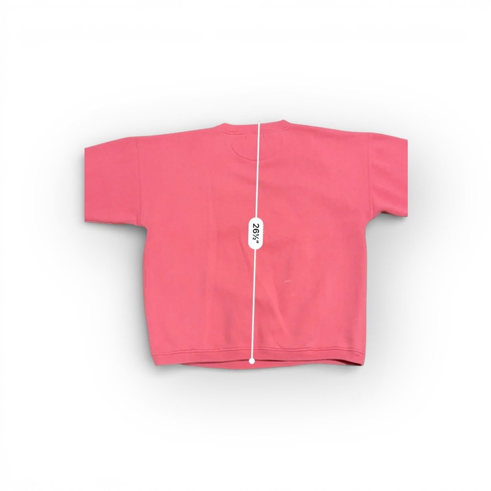 Vintage 90s Yale Bulldogs Men’s Paris Sport Club Crewneck Sweatshirt Pink Sz L - Picture 7 of 10